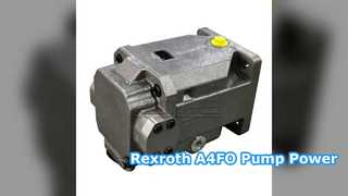 Rexroth A4FO Hidrolik Pompa Gücü