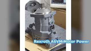 Rexroth A6VM Hidrolik Motor Gücü ve Performansı